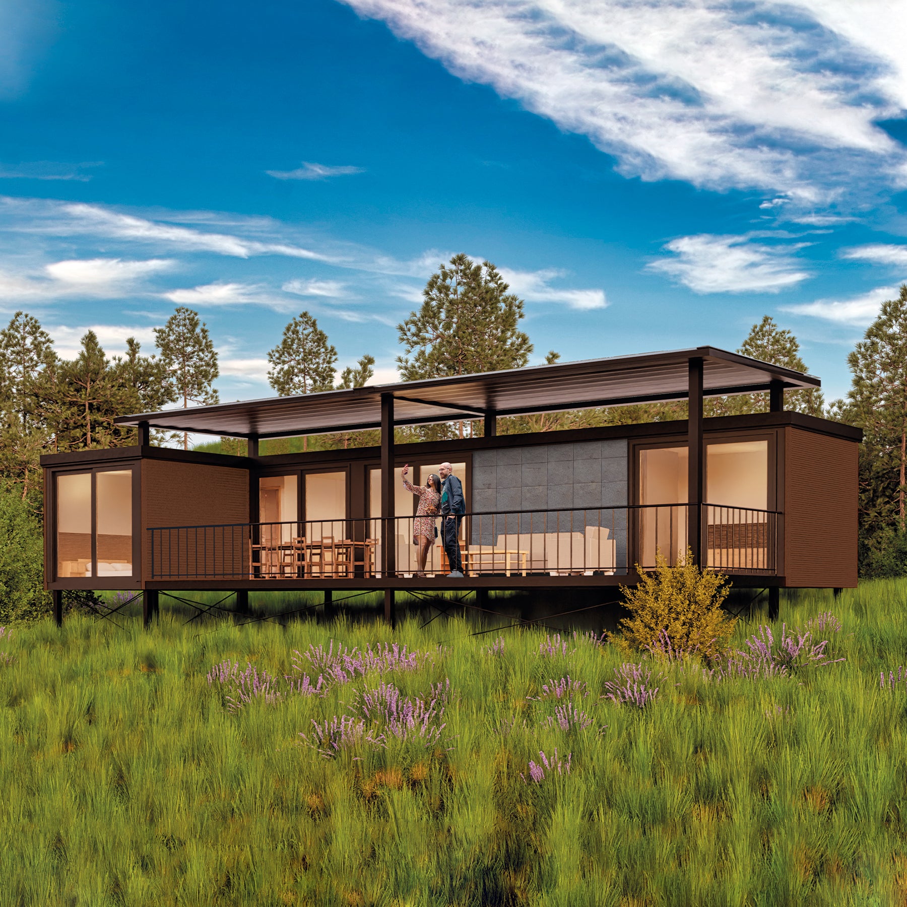 L Shaped Modular Home Plans